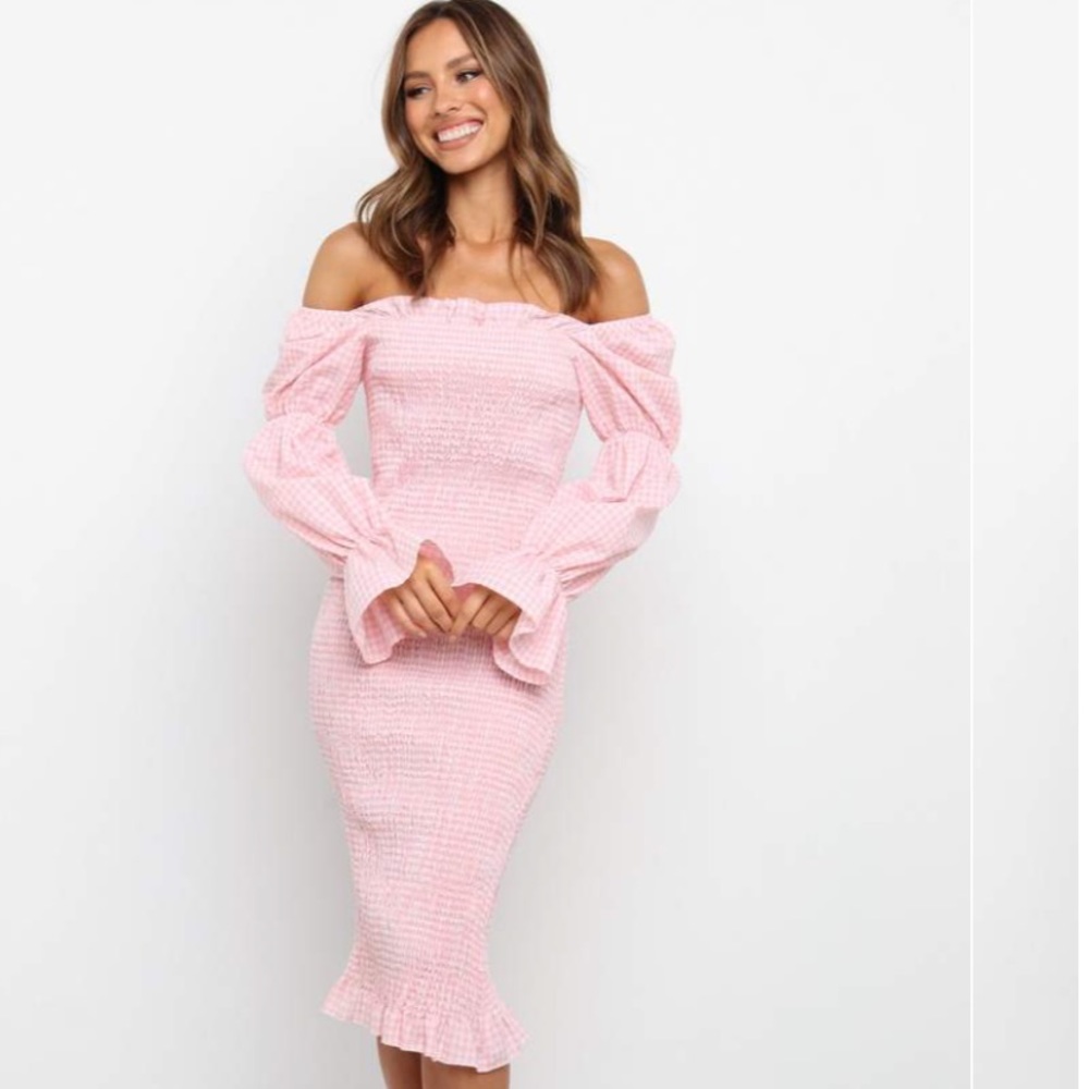 Sold out petal and pup pink dress